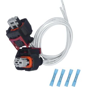 طقم موصل ضفيرة حاقن PT3739 قطعتان - متوافق مع Chevy GM 2017-2024 Duramax L5P 6.6L V8 - يستبدل OEM 19368140 in Kuwait