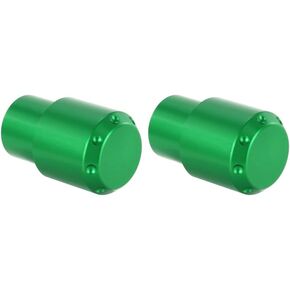 كرات حماية من الألومنيوم لقضبان التصادم 6061-T6 الأنيقة من Xitomer - أغطية نهاية الدرابزين للدراجات النارية بـ 4 ألوان (أسود) in Kuwait
