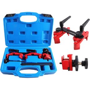 مجموعة أدوات توقيت عمود الحدبات العالمية 37950 مفتاح قفل عمود الحدبات القابل للتعديل ومجموعة حامل البكرة لكاميرا عادم السحب، تناسب معظم المركبات in Kuwait