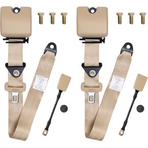 قطعتان من اللفة العالمية القابلة للتعديل ذات 3 نقاط قابلة للسحب لعربة الذهاب وعربة الجولف للنادي وسيارات الدفع الرباعي والسيارات الصغيرة وUTV (بيج) in Kuwait