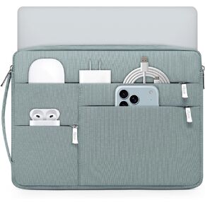 HYZUO 15-16 Inch Laptop Sleeve Bag for MacBook Pro 16 M4/M3/M2/M1 2026-2019, 15" Surface Book, Portable NoteBook Case for 15" 15.6" HP Dell Lenovo ThinkBook Asus Acer Samsung HUAWEI, Ash Blue in Kuwait