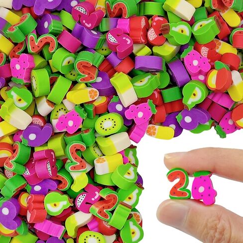 100 قطعة من محايات المحيط الصغيرة للأطفال، محايات قلم رصاص لطيفة كبيرة الحجم، ممحاة ممتعة صغيرة لمكافآت الفصول الدراسية وممحاة تعبئة الهدايا in Kuwait