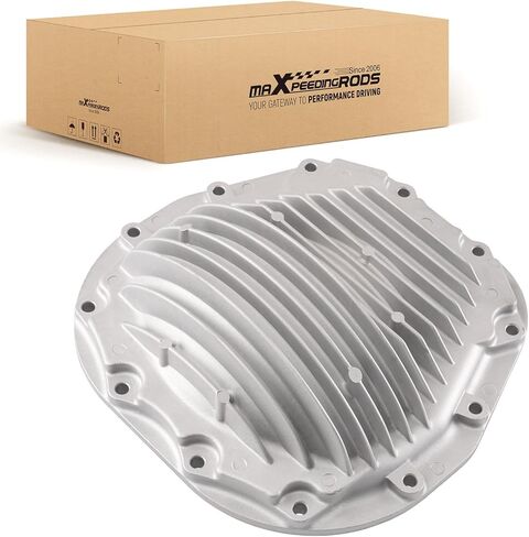 غطاء تفاضلي خلفي maxpeedingrods لسيارة Ford F-250 F-350 Super Duty 2008-2010 6.4L V8، غطاء تفاضلي خلفي متوافق مع محور 10.5 بوصة، يستبدل 8C3Z4033A، 8C344033AA، 697-725 in Kuwait