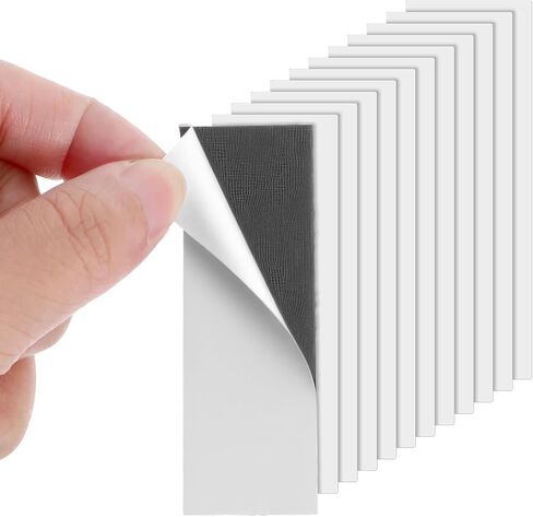 12 Pcs Magnetic Tape, Flexible Magnet Strip with Strong Adhesive Backing, Self Adhesive Magnets for DIY Crafts, Photo Picture Fridge (60 x20 x 2 mm) in Saudi Arabia