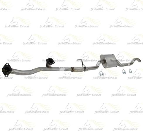 طقم أنابيب تمديد مرنان أنبوب العادم Y متوافق مع 2011-2014 Ford Edge 3.5L | ستانلس ستيل | العادم الشمالي الشرقي | تتضمن حشية ومشابك وشماعة مجانًا | استبدال مباشر مناسب in Kuwait