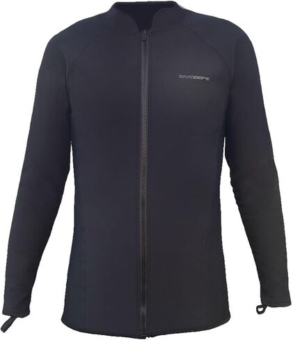 قميص Pinnacle Lavacore Merino للرجال بأكمام طويلة بسحاب، ML أسود in Saudi Arabia