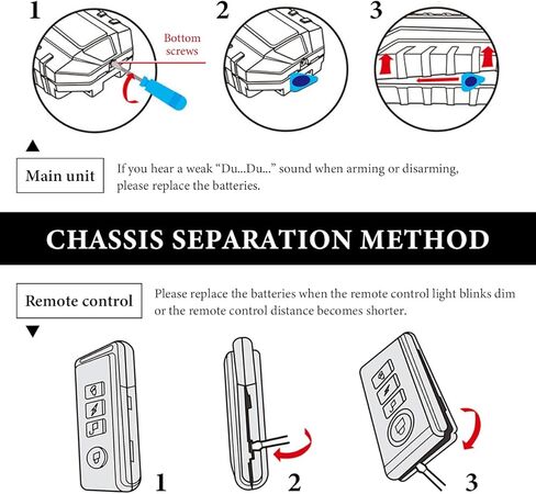 Bike Alarm Remote Motion Sensor System, 113dB Loud Anti-Theft Bicycle Alarm with Remote, Waterproof Wireless Vehicle Security Alarms for Bicycle Motorcycle E-Bike Scooter in Kuwait