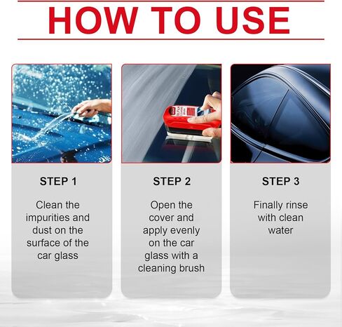 فرشاة تنظيف غشاء زيت السيارة لنوافذ السيارة، لوح تنظيف الزجاج، منظف الزجاج الأمامي للسيارة، مناسبة لإزالة غشاء زيت الزجاج الأمامي (أخضر-L) in Kuwait