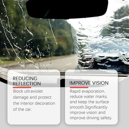 فرشاة تنظيف غشاء زيت السيارة لنوافذ السيارة، لوح تنظيف الزجاج، منظف الزجاج الأمامي للسيارة، مناسبة لإزالة غشاء زيت الزجاج الأمامي (أخضر-L) in Kuwait