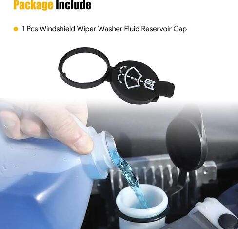 غسالة غطاء السوائل ممسحة زجاج أمامي غسالة خزان السوائل خزان غطاء زجاجة صالح لجي إم سي شيفروليه كاديلاك بويك استبدال #12767700، 13227300 in Kuwait