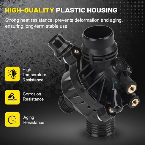 11537549476 Thermostat & Housing Assembly W/Sensors for BMW 1 3 5 Series x3 z4 2006-2016 - Replaces 11537544788 11537536655 902-816 in Saudi Arabia