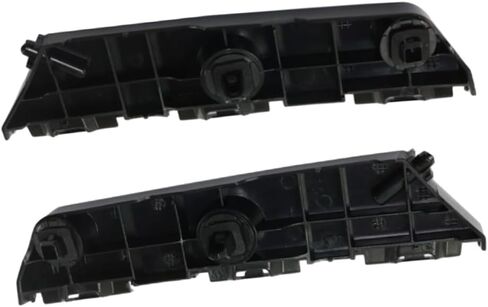 Bumper Bracket, 1 Pair Rear Bumper Support Retainer Brackets Cover, Upper Guide Brackets Compatible with Toyota Venza Base 2009-2016 521570T010, TO1143126 in Kuwait