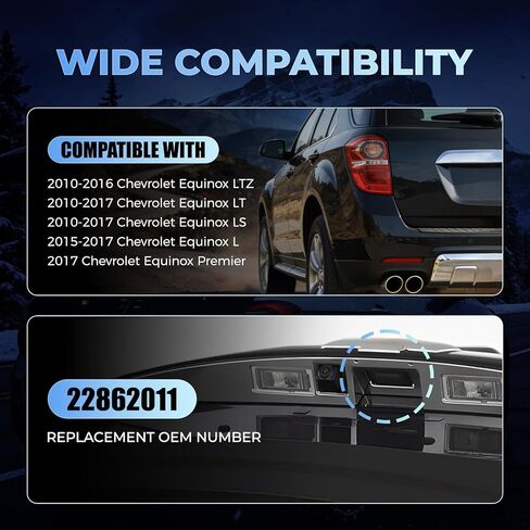 مفتاح إصدار فتحة صندوق السيارة الخلفي 22862011 متوافق مع 2010-2017 Chevy Equinox GMC Terrain يستبدل زر مفتاح تحرير باب رفع السيارة in Saudi Arabia
