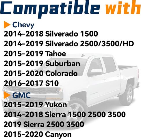 LCD Touch Screen fit for Chevrolet Silverado 1500 2500 3500 HD Chevy Tahoe Suburban Colorado GMC Acadia Yukon Sierra Canyon Terrain 2014 2015 2016 2017 2018 2019 2020 Radio Screen Replace DJ080PA-01A in Saudi Arabia