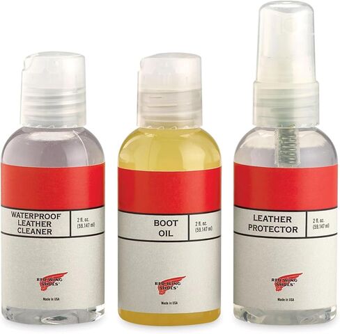 Red Wing Shoes Mini Care Kit #3 for Oiled Waterproof Full Grain or Nubuck Leathers in Saudi Arabia