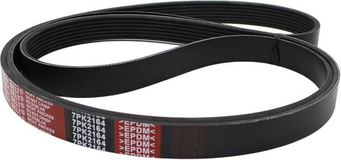 AUCERAMIC Engine Serpentine Drive Belt Fit 2006-2011 for Honda Civic L4 1.8L Replace# K070852, 7PK2164, 56992RNAA04 in Saudi Arabia