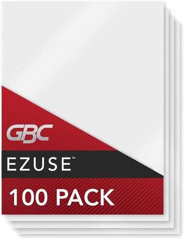 حقيبة تصفيح حرارية من Swingline(R) GBC(R) EZUse، مقاس Letter، شفافة، عبوة من 100 قطعة in Saudi Arabia