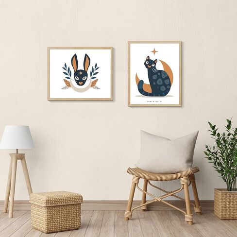 مجموعة إطارات صور DABLUE مقاس 22 × 28 مكونة من 3 قطع من خشب البلوط البيج مقاس 22 بوصة × 28 بوصة إطار ملصق مقاس 22 × 28 إطار من الخشب الصلب الطبيعي مقاس 28 × 22 إطار صورة مع زجاج شبكي شفاف in Kuwait