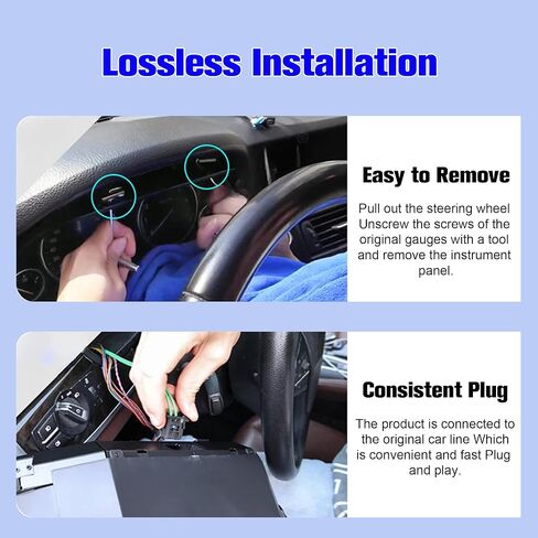 12.3" Digital Dash Instrument Cluster for BMW 5 Series E60 2003-2009, for BMW E61 2003-2009 Digital Cluster Instrument Speedometer Replacement in Saudi Arabia