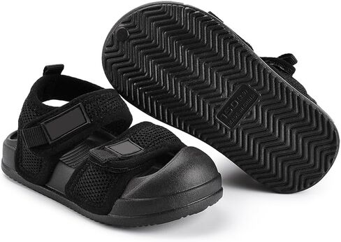 صنادل للأطفال للأولاد والبنات، أحذية حديقة سريعة الجفاف، سهلة الارتداء والخلع، خفيفة الوزن ومسامية، أحذية مائية صيفية مضادة للانزلاق، أحذية رياضية للشاطئ للأطفال الصغار in Kuwait