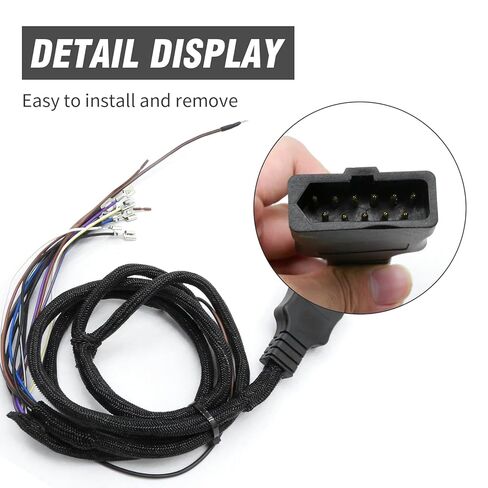 26347 26377 11-Pin Plow Side Light Wiring Harness Kit, Replacement for Western SnowEx Replacement for Fisher Replacement for Blizzard Snow Plows in Saudi Arabia