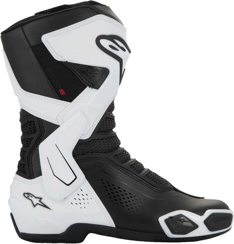 حذاء Alpinestars Stella SMX-6 V3 بفتحات تهوية للسيدات (8.5، أبيض/أسود) in Kuwait