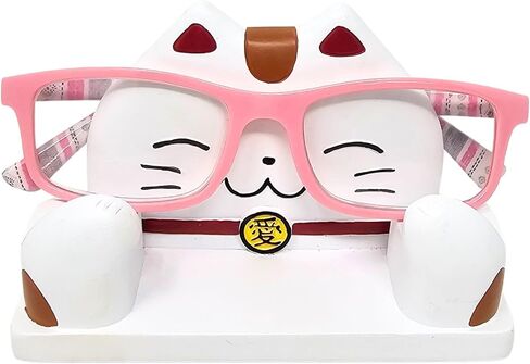 (مانيكي نيكو 4.75 انش طول) - حامل عرض النظارات مانيكي نيكو الياباني لاكي كات in Kuwait