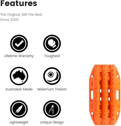 لوحات استعادة المركبات الصغيرة MAXTRAX (أسود) in Kuwait