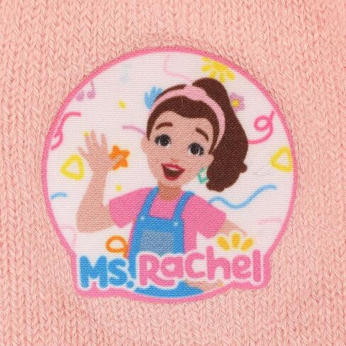 Ms. Rachel Character Logo Toddler 2-Piece Knit Beanie & Gloves Set in Saudi Arabia