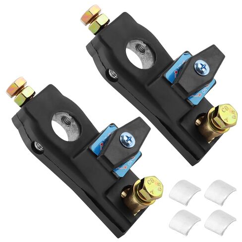 2Pack Battery Disconnect Switch, Heavy Duty 12V/24V Battery Shut Off Switch, Power Cut Isolator Kill Switch for Car Truck RV Boat(Size:2pcs) in Saudi Arabia