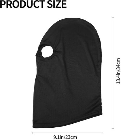 قناع التزلج Pukavt 3 فتحات بالاكلافا للرجال والنساء، قناع وجه كامل رقيق للدراجات النارية والصيد وركوب الدراجات قبعة التزلج باللون الأزرق in Kuwait