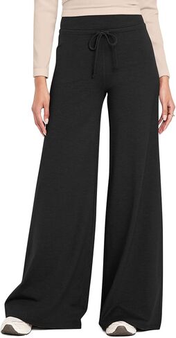 Ugerlov Wide Leg Pants Woman Lounge Soft High Waist Yoga Pants Trendy 2026 Loose Casual Sweat Pants with Pockets in Kuwait