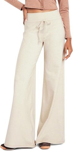 Ugerlov Wide Leg Pants Woman Lounge Soft High Waist Yoga Pants Trendy 2026 Loose Casual Sweat Pants with Pockets in Kuwait