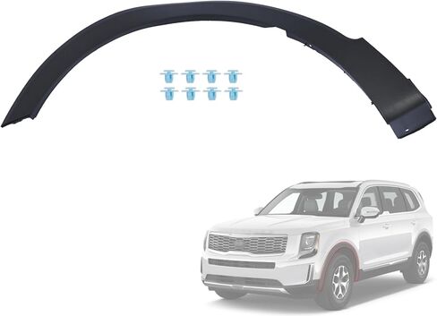 87712S9000 Front Passenger Side Fender Flares Compatible with Kia Telluride 2020 2021 2022 2023 2024, Front Right Wheel Opening Molding Trim in Saudi Arabia