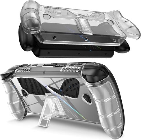 Miimall Clear Case for Lenovo Legion Go,Soft TPU Full Protection Anti-Fingerprint Protective Cover Case for Lenovo Legion Go Gaming Handheld(Clear) in Saudi Arabia