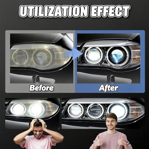 Headlight Restoration Kit, Car Headlight Restorer Kit, Headlight Refurbishing Agent, Automotive Headlamp Restoration Kit, Headlight Refurbishment Kit for All Vehicle Types in Saudi Arabia