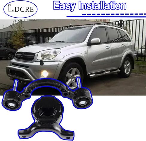523-206 523-207 مجموعة التركيب التفاضلي الخلفي المتوافقة مع Toyota RAV4 1996-2005 2.0L 2.4L EV | استبدال 52380-42071,52380-42082 | السفلي للأمام والخلف العلوي in Kuwait