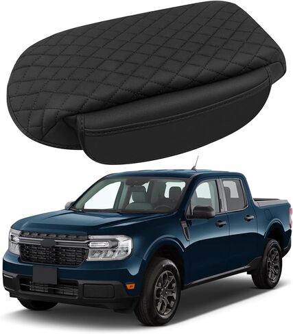 Center Console Armrest Cover for Ford Maverick 2022 2023 2024 2025 Fully Covered Anti-Scratch Protector Interior Accessories in Saudi Arabia