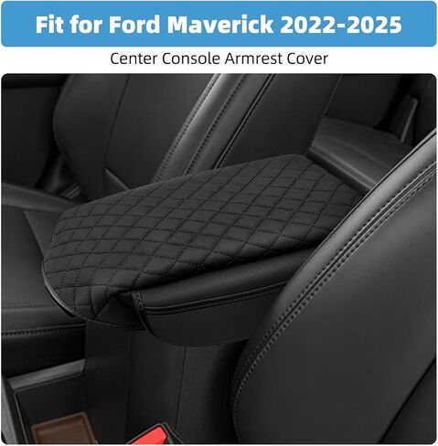 Center Console Armrest Cover for Ford Maverick 2022 2023 2024 2025 Fully Covered Anti-Scratch Protector Interior Accessories in Saudi Arabia