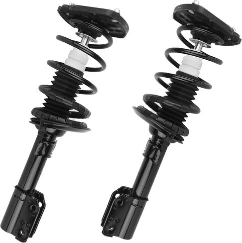 KUSATEC Rear Pair Complete Struts Shock Absorber fit for Chevy Impala 2000-2011; Oldsmobile Intrigue 1998-2002, 171671L 171671R Left/Right Struts with Coil Spring Assemblies in Saudi Arabia