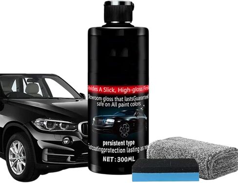 نانو طلاء سيراميك سريع احترافي، 10.58 أونصة سائلة رذاذ نانو ثوري لتفاصيل السيارة، عامل طلاء سريع التأثير للسيارة، ملمع عميق لامع يدوم طويلاً in Kuwait