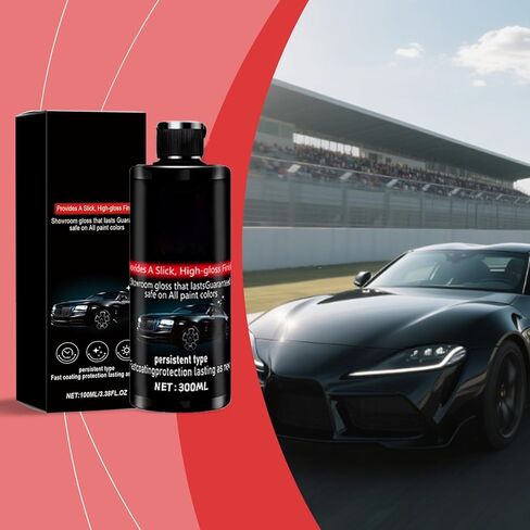 نانو طلاء سيراميك سريع احترافي، 10.58 أونصة سائلة رذاذ نانو ثوري لتفاصيل السيارة، عامل طلاء سريع التأثير للسيارة، ملمع عميق لامع يدوم طويلاً in Kuwait