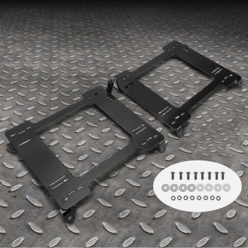 2 X Racing Seats Base Mounting Brackets Rail Track EG CX/DX/EX/Integra, Replacement for Civic OEM in Saudi Arabia