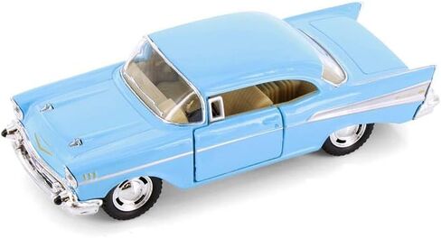 KiNSMART Set of 4: 1957 Chevy Bel Air Coupe 1:40 Scale (Black/Blue/Red/Yellow) in Saudi Arabia