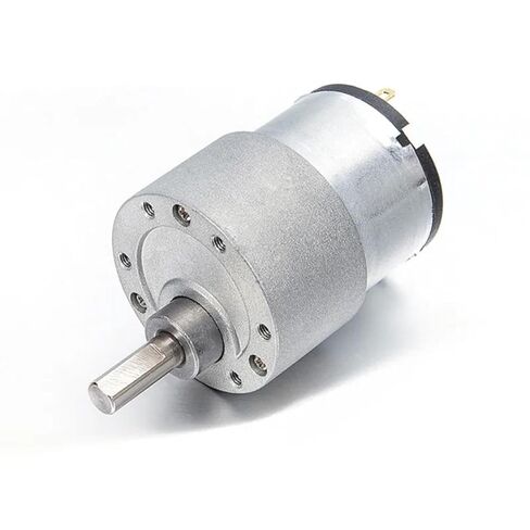 JGB37-520 DC Brush Gear Motor, 12V/24V High Torque Gearbox Motor, 5-690 RPM Reversible Speed, 25kg.cm Max Torque, Waterproof Micro Motor for Smart Devices (12rpm 12V) in Kuwait
