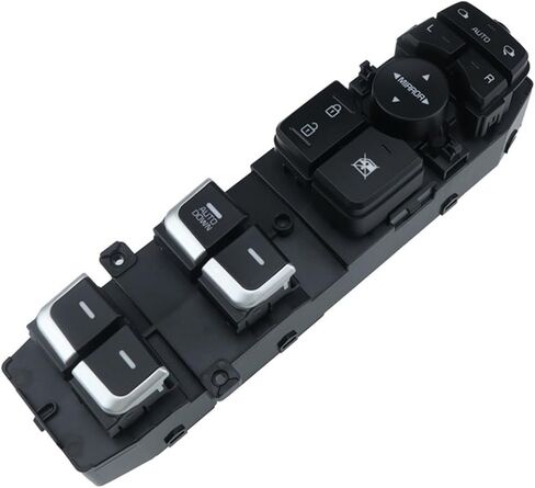 93571-C5010 متوافق مع مفتاح التحكم في نافذة الطاقة الأمامية اليسرى لكيا سورينتو SUV 2016-2020 93571-C5200 93571-C5310 93570-C5100(93571-C5310) in Kuwait