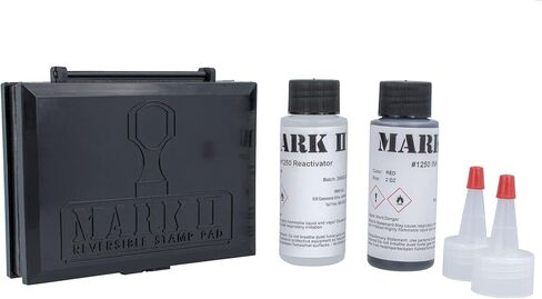 مجموعة وسادات الطوابع ذات الوجهين من Mark II للطوابع المطاطية - تتضمن 2 أونصة. الحبر (الأحمر) in Saudi Arabia