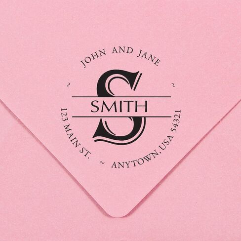 Custom Monogram Stamp - with 5cc Ink Bottle (A43) in Saudi Arabia