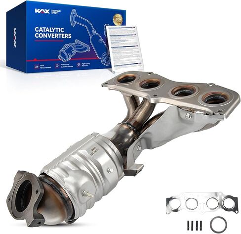 KAX High Flow Catalytic Converter Fit for 2002-2006 Camry/Solara 2.4L,Automotive Replacement Catalytic Converters Replace 40587(EPA Compliant) in Saudi Arabia