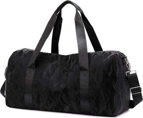 Sports Gym Bag with Shoes Compartment, Travel Duffle Bag for Women Men Carry On Weekender Bag with Dry Wet Separated Pocket Overnight Tote Personal Item Bag for Travel Yoga Dance in Saudi Arabia
